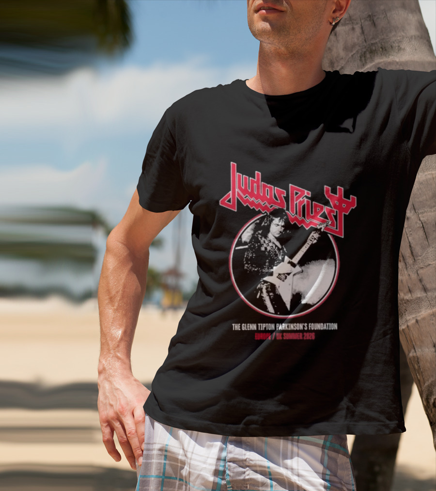 Judas Priest 2026 Faithkeepers European UK Summer Tour Glenn Tipton Foundation 2026 Events T-Shirt