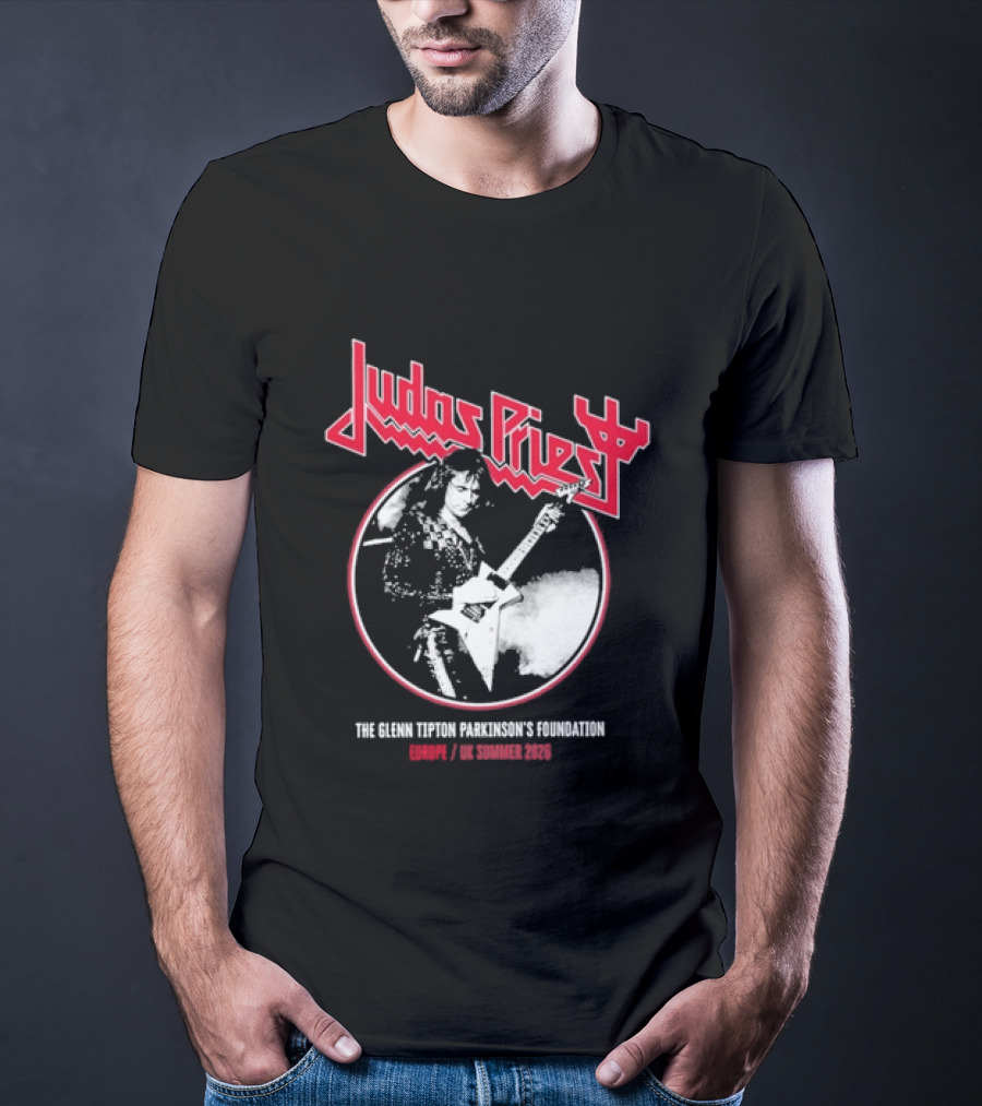 Judas Priest 2026 Faithkeepers European UK Summer Tour Glenn Tipton Foundation 2026 Events T-Shirt
