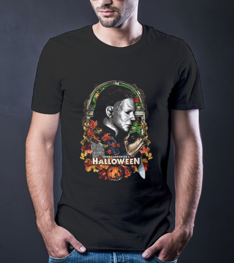 John Carpenter's Halloween Michael Myers 45 Years Of Terror Event T-Shirt