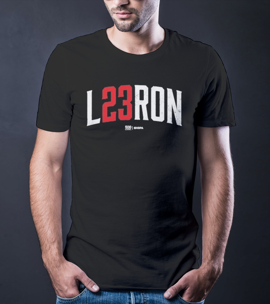 LeBron L23RON 23 Number Sports T-Shirt