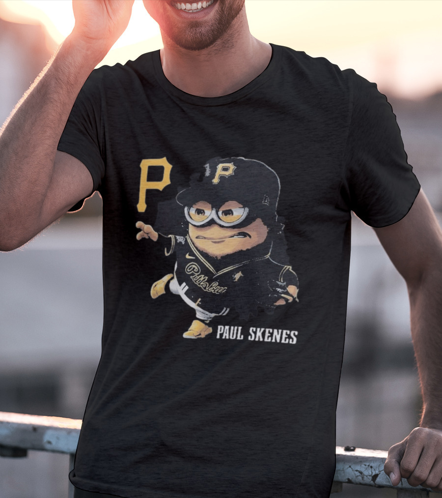 Pittsburgh Pirates Minion Paul Skenes T-Shirt