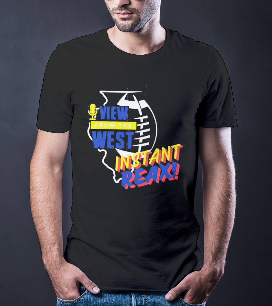 View From The West Instant Reax Illinois Football T-Shirt