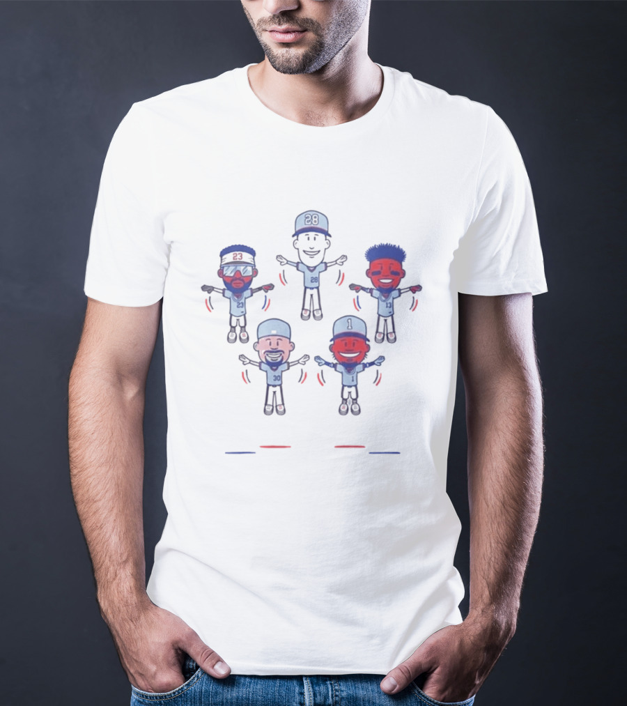 Chris Sale 28 Atlanta Baseball Players Flying 23 28 13 30 1 T-Shirt