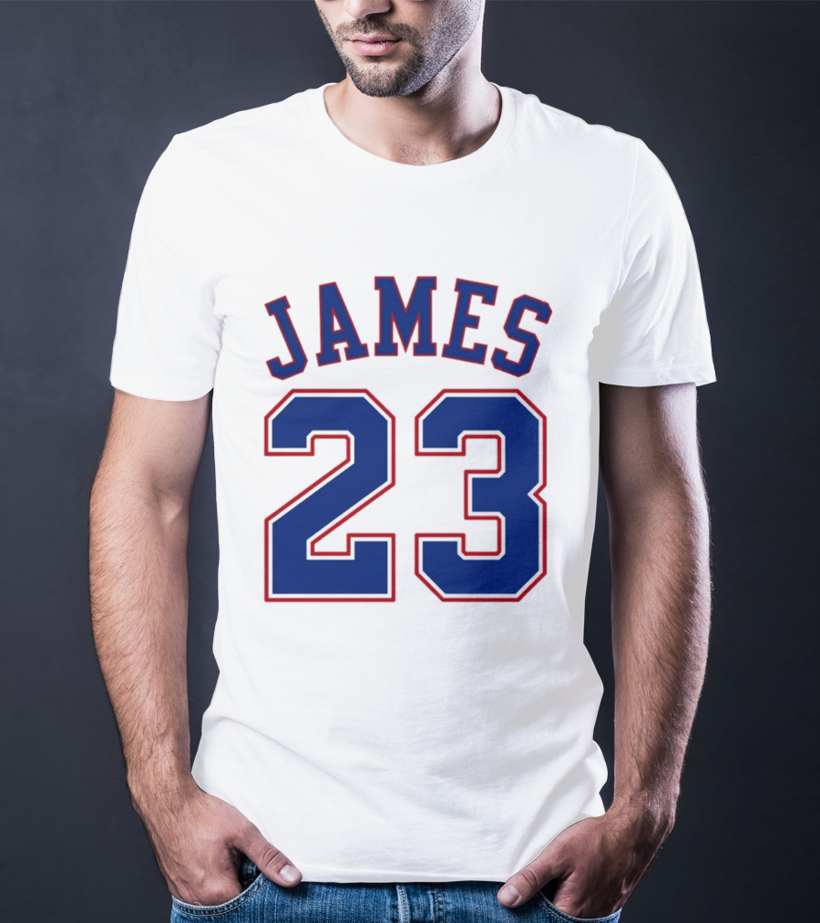 James 23 Philadelphia 76er The King T-Shirt
