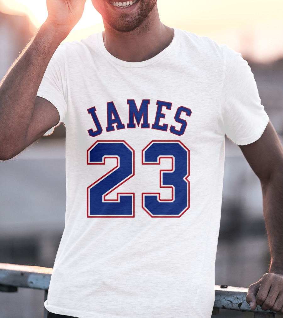 James 23 Philadelphia 76er The King T-Shirt