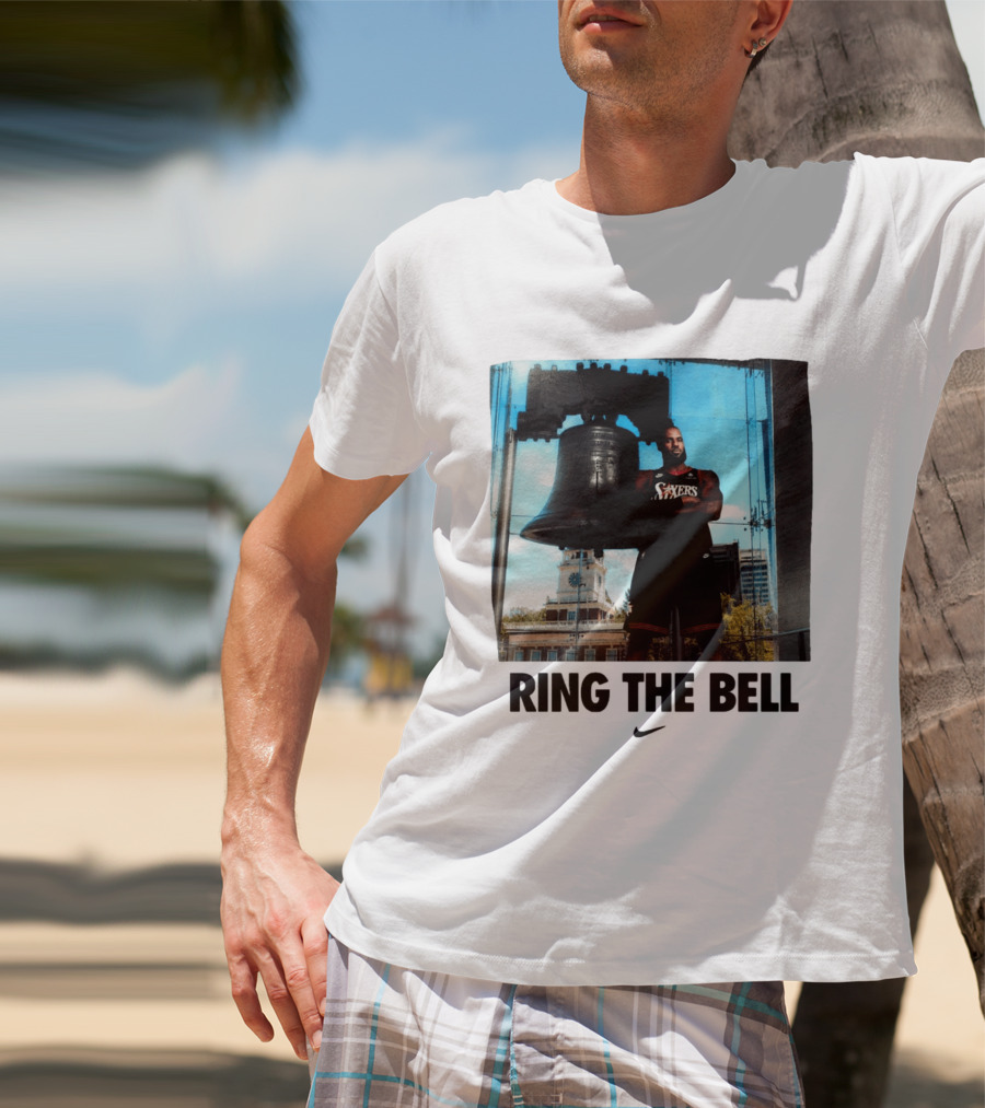 LeBron James Sixers Liberty Bell Ring The Bell T-Shirt