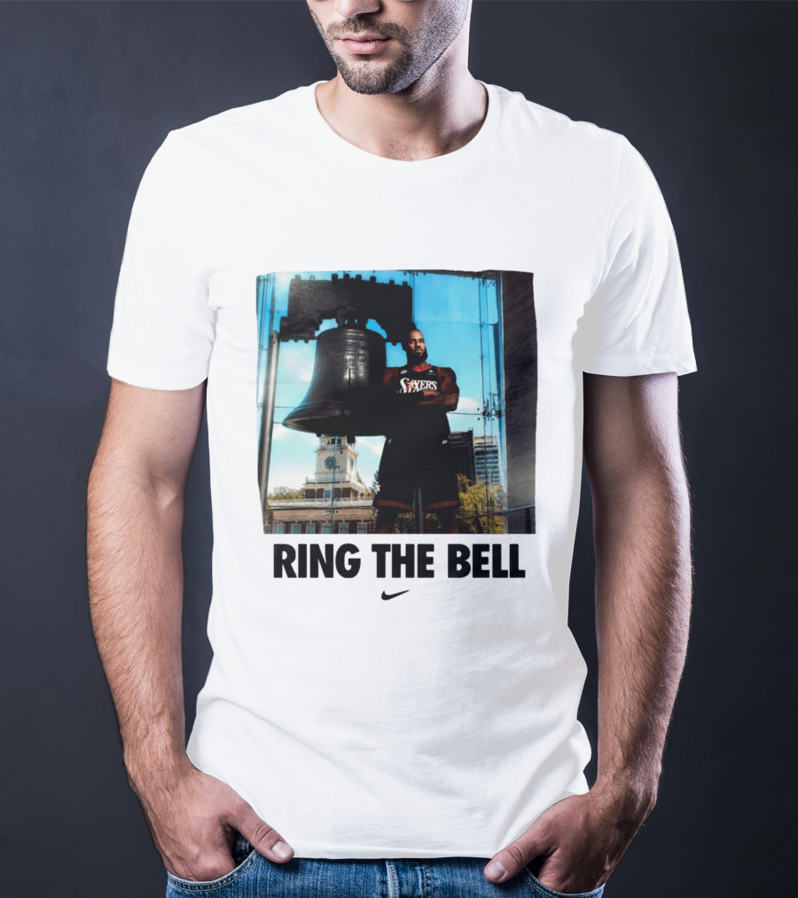 LeBron James Sixers Liberty Bell Ring The Bell T-Shirt