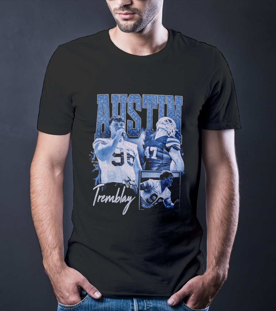 Austin Tremblay Football Austin 36 47 Sports T-Shirt