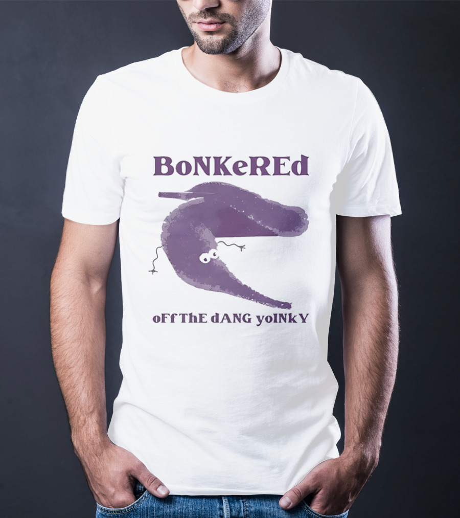 BoNKerEd OFF ThE DaNG YoINKY Worm On A String T-Shirt