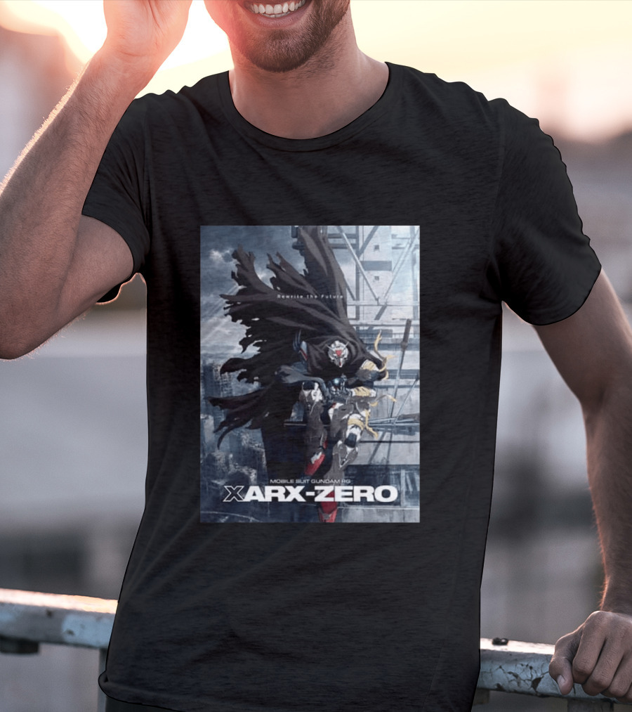 Rewrite The Future Mobile Suit Gundam RG Xarx Zero New Series T-Shirt