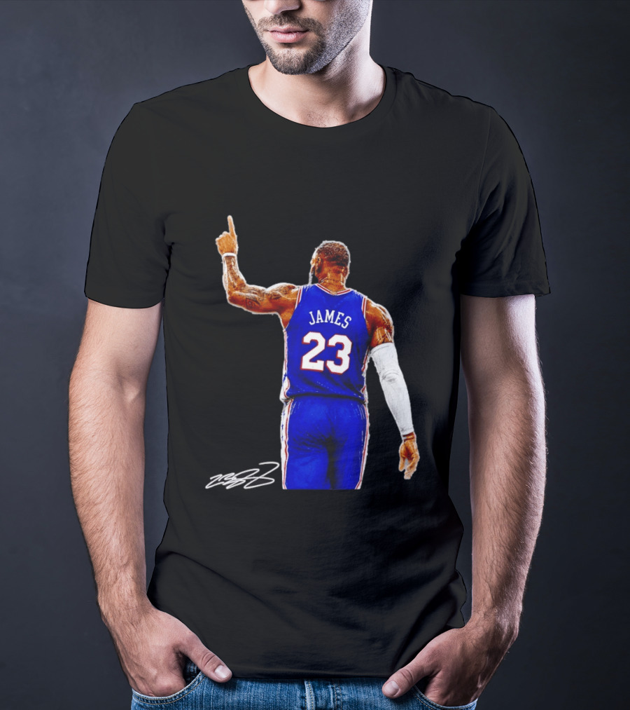 LeBron James 23 Philadelphia 76ers Basketball 2026 T-Shirt