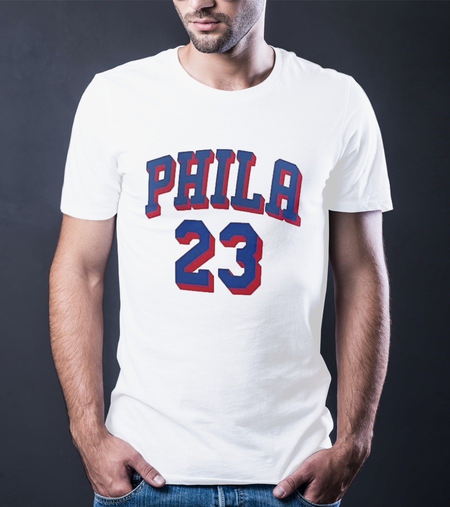 PHILA 23 LeBron James Philadelphia 76ers Youth Fast Break T-Shirt