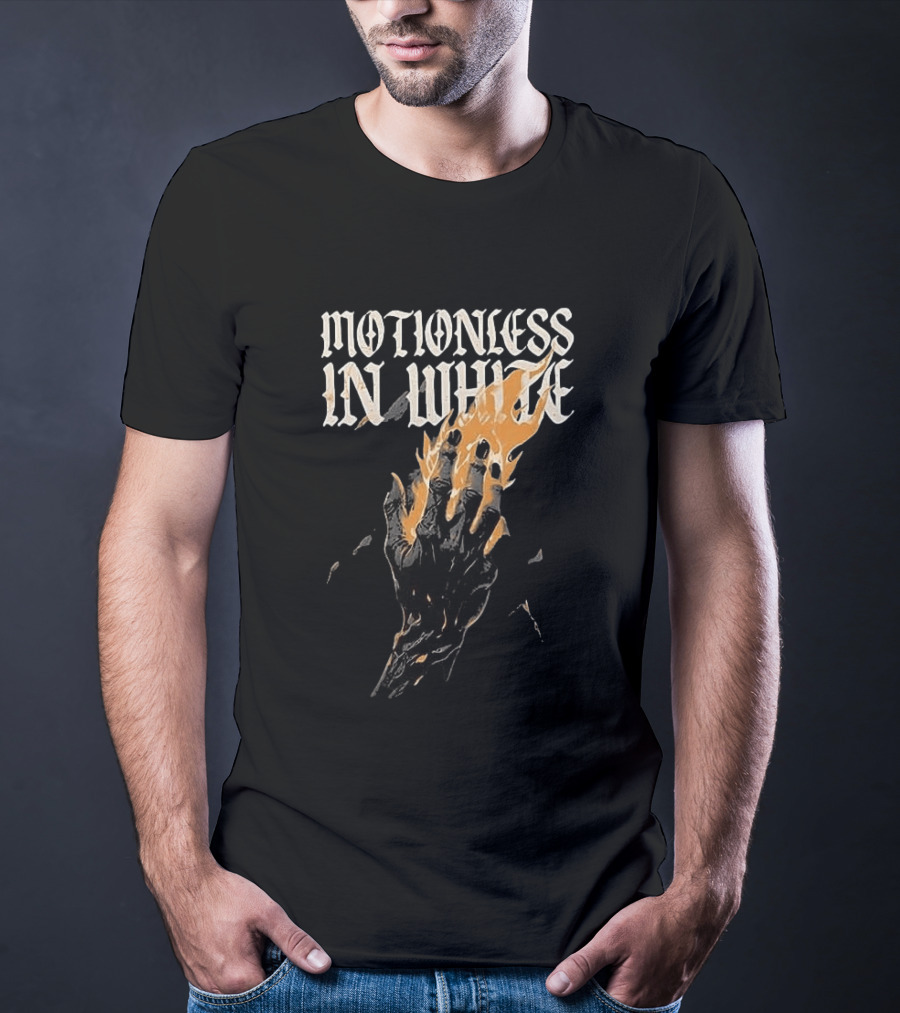 Motionless In White Fiery Hand We Will Carry The Torch T-Shirt