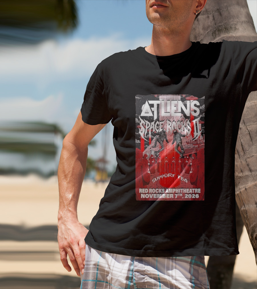 ATLiens Space Rocks II Red Rocks Amphitheatre November 7th 2026 Support TBA T-Shirt