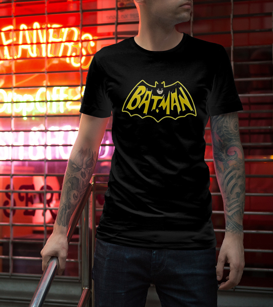 Batman Yellow Smile T-Shirt