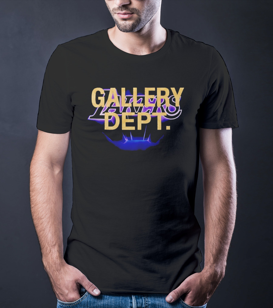 Gallery Dept Lakers Galaxy Collaboration T-Shirt