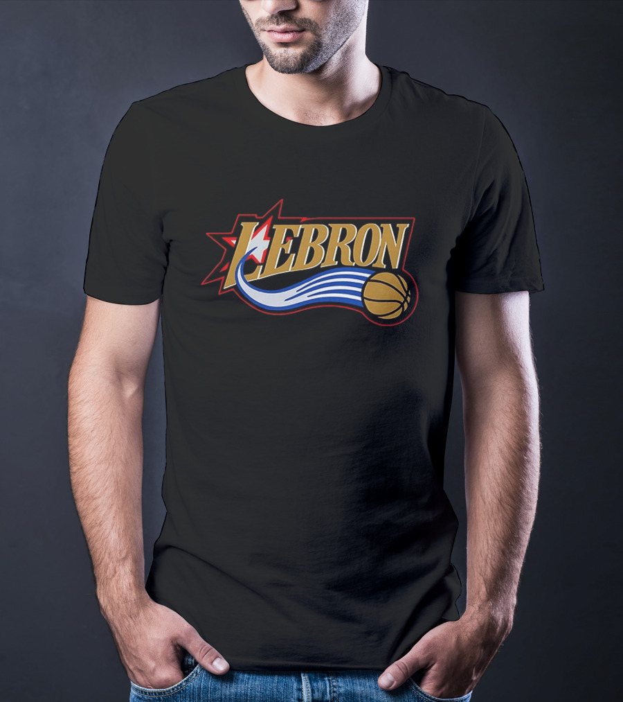 LeBron James Philadelphia 76ers NBA Crossover Concept T-Shirt