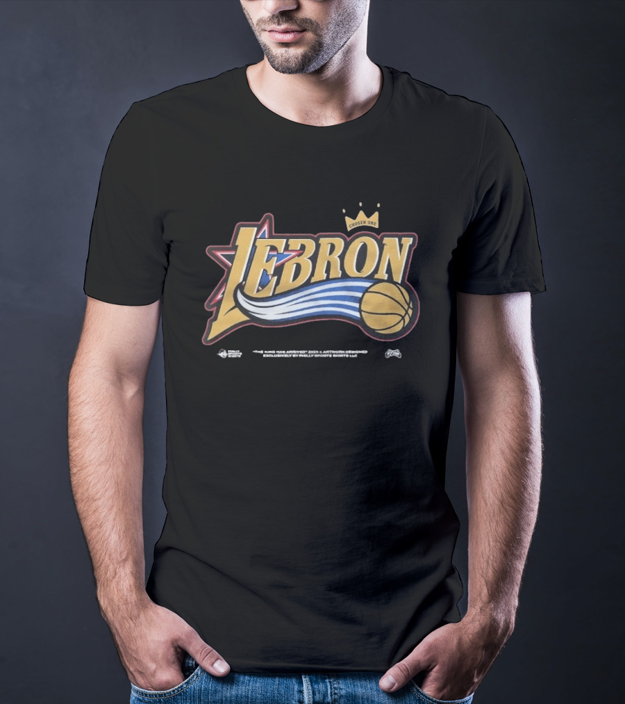 Lebron Chosen One The King Has Arrived Basketball Star T-Shirt