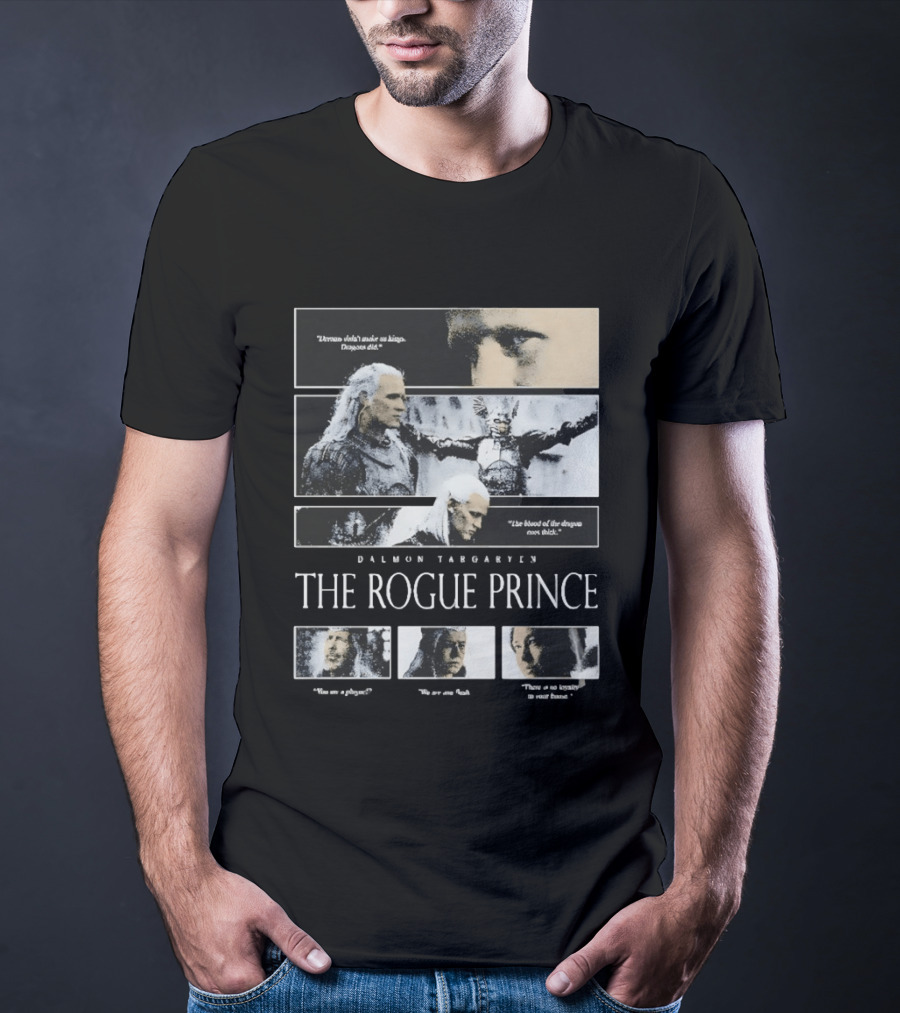 Daemon Targaryen The Rogue Prince Dragons Blood House Of The Dragon T-Shirt