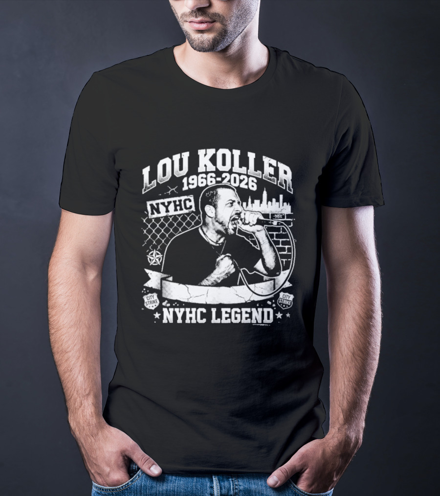 Lou Koller 1966 2026 NYHC Legend NYHC T-Shirt