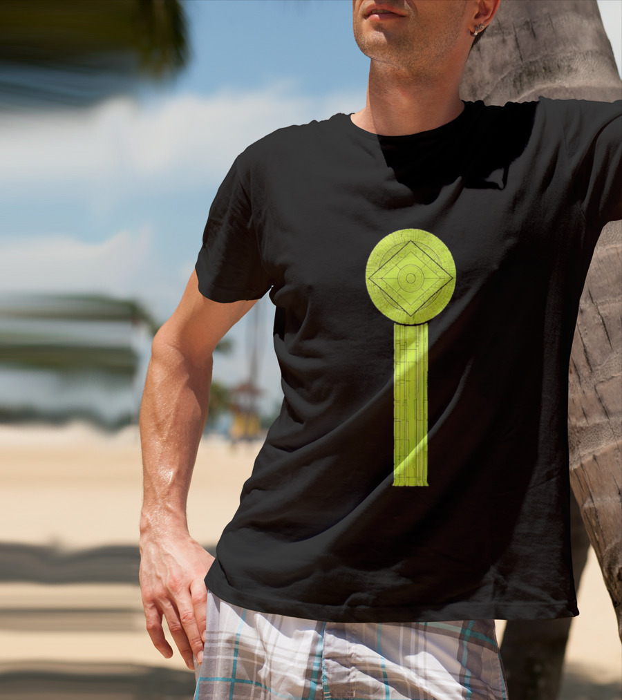 Robert Downey Jr Mystic Eye Key Circle And Lines T-Shirt