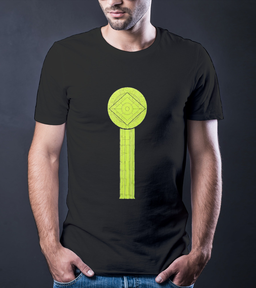 Robert Downey Jr Mystic Eye Key Circle And Lines T-Shirt