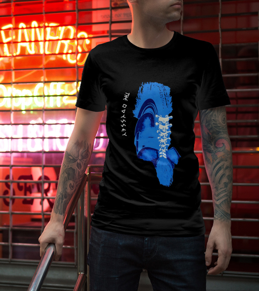 The Odyssey Greek Spartan Corinthian Helmet T-Shirt