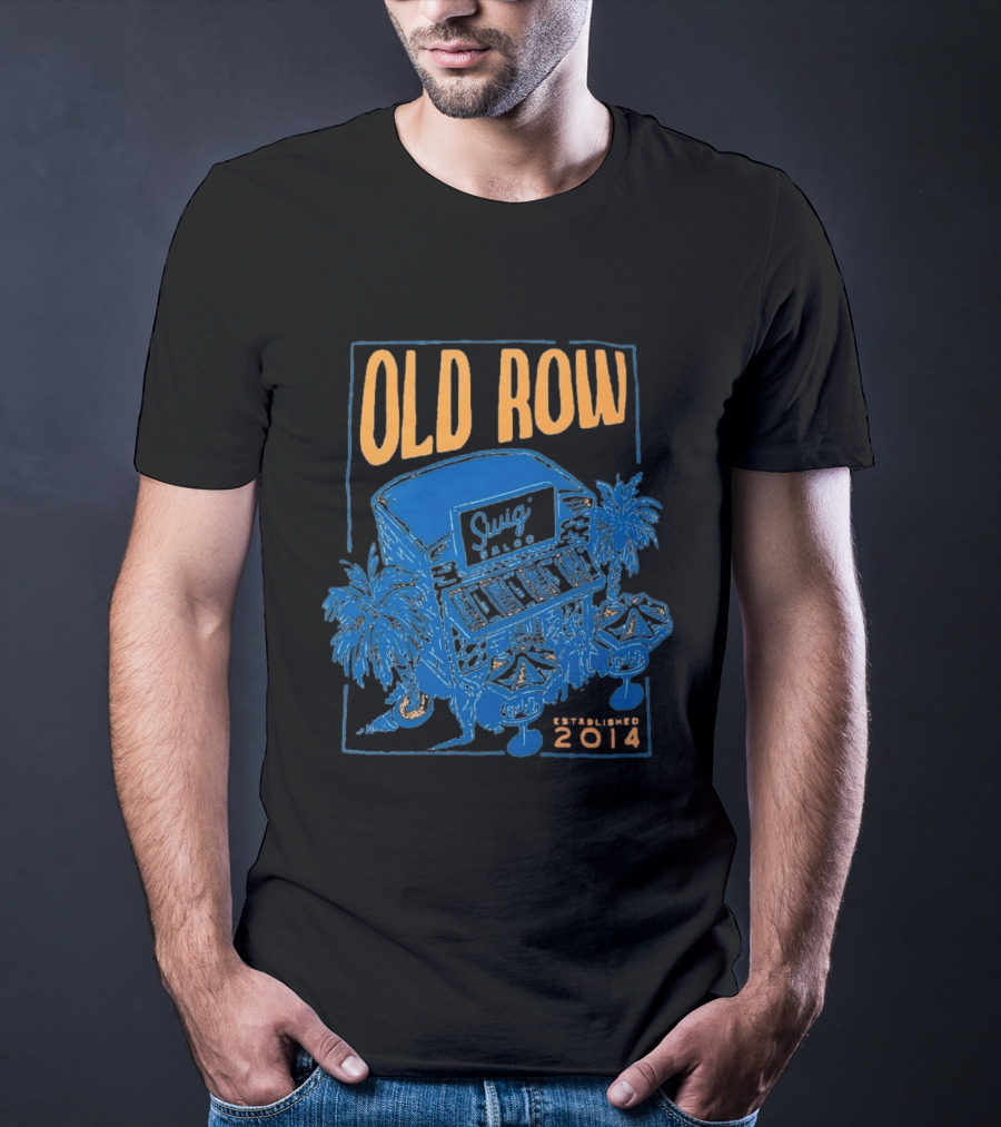 Old Row Swig Tiki Bar Est 2014 T-Shirt