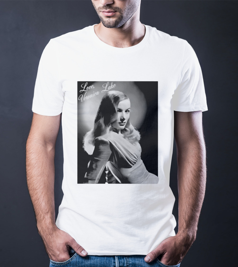Veronica Lake Vintage Hollywood Glamour T-Shirt