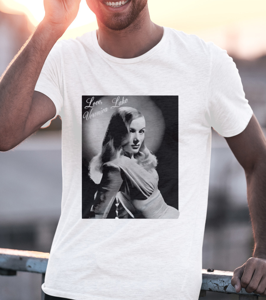 Veronica Lake Vintage Hollywood Glamour T-Shirt
