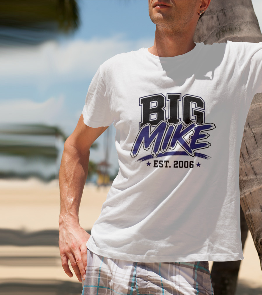 Big Mike Est. 2008 Varsity T-Shirt