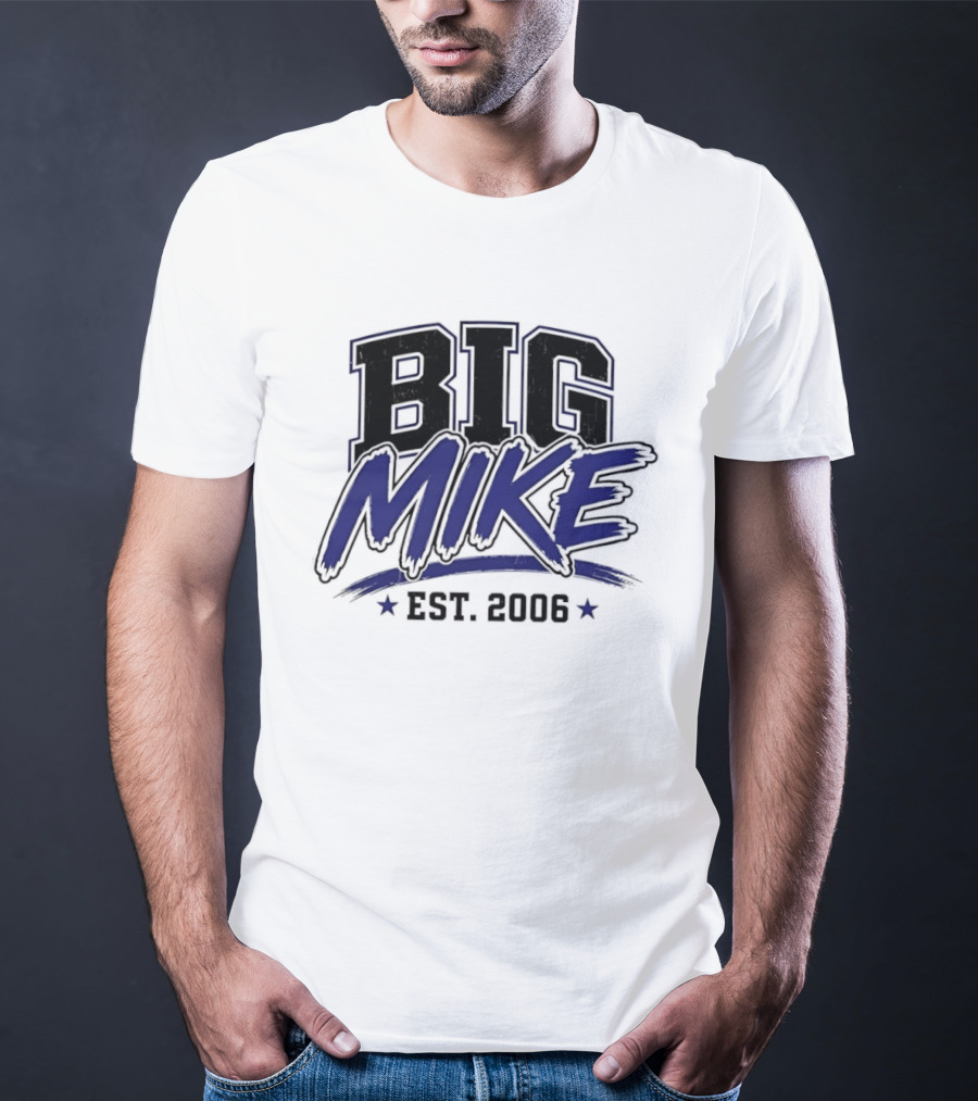 Big Mike Est. 2008 Varsity T-Shirt