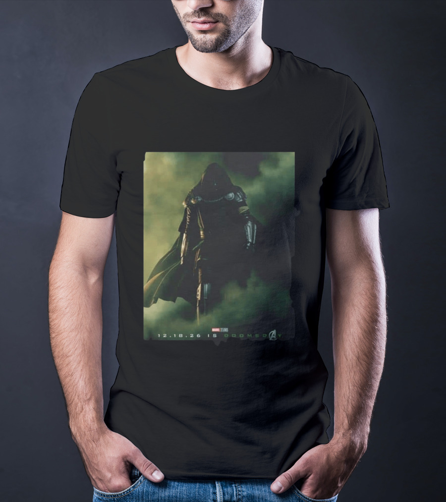 Avengers Doomsday Marvel Studios Dr Doom In Theaters December 18 2026 T-Shirt