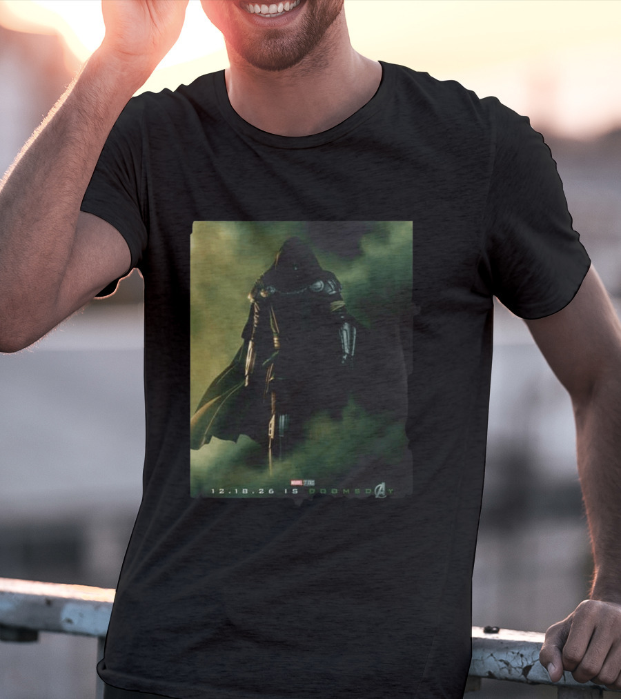 Avengers Doomsday Marvel Studios Dr Doom In Theaters December 18 2026 T-Shirt