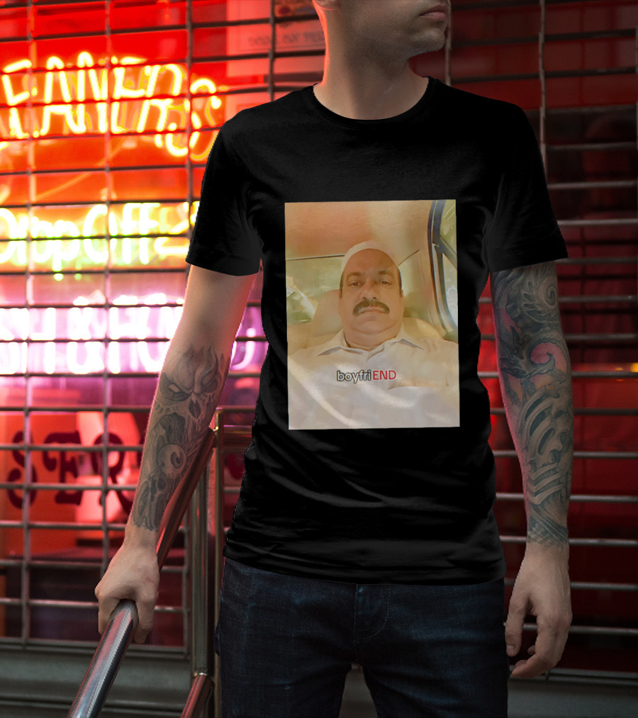BoyfriEND Man Sitting Image T-Shirt