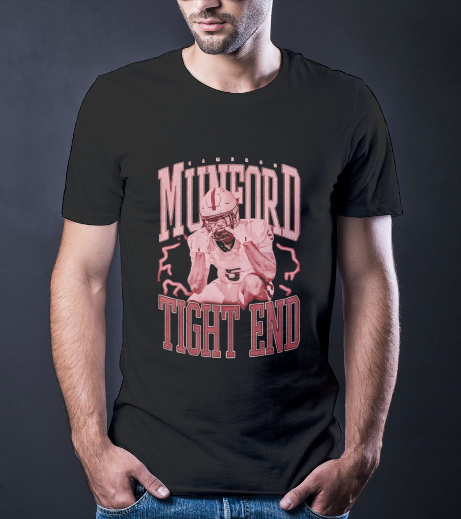 Cameron Munford Munford Tight End Football Player T-Shirt