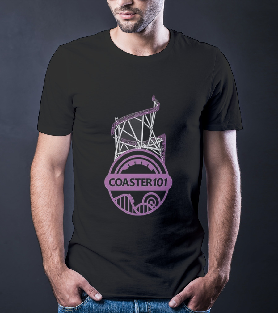 Coaster101 Project Purple 2027 Roller Collaboration T-Shirt