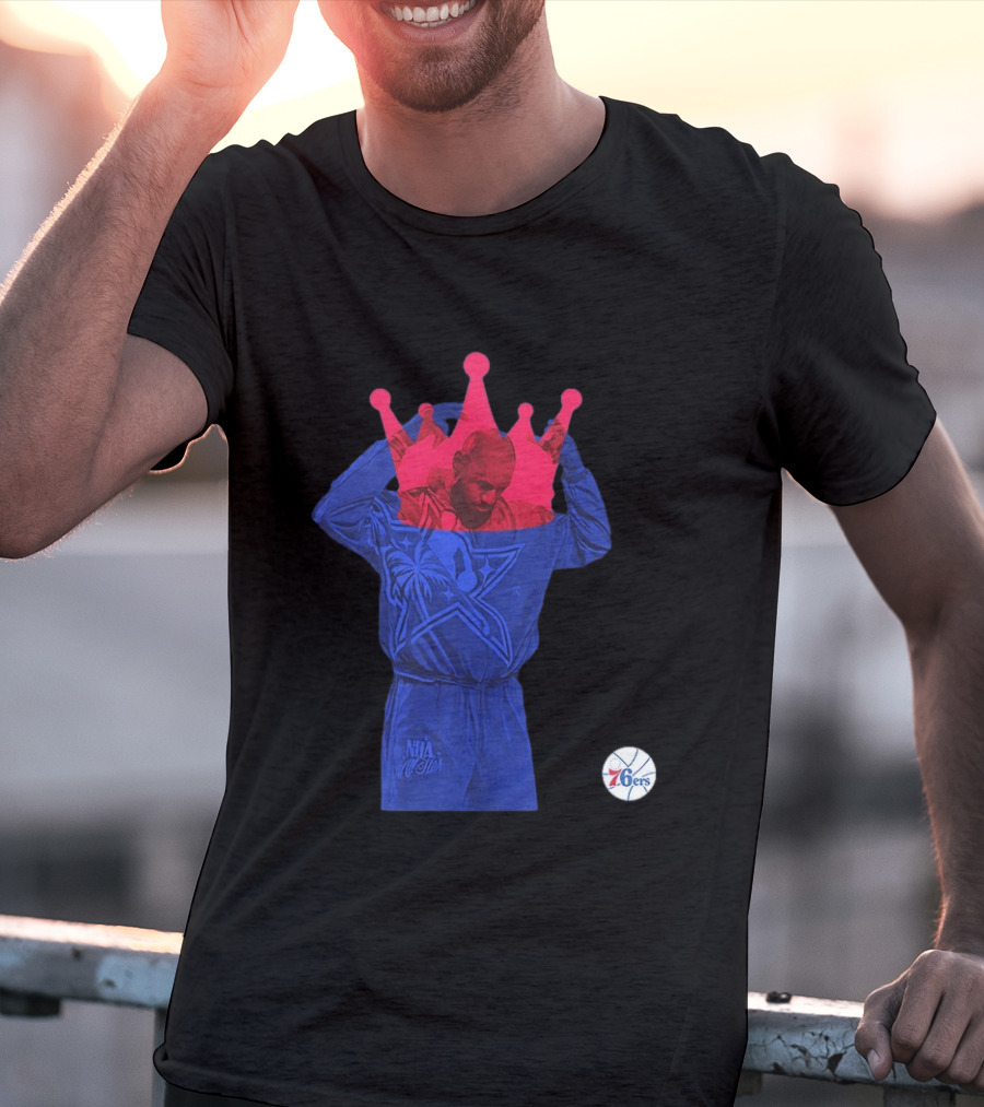 NBA All Star King LeBron James Philadelphia 76ers Season T-Shirt