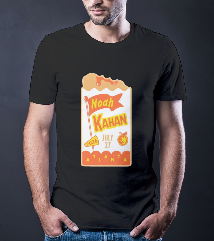 Noah Kahan Atlanta July 27 2026 Event T-Shirt