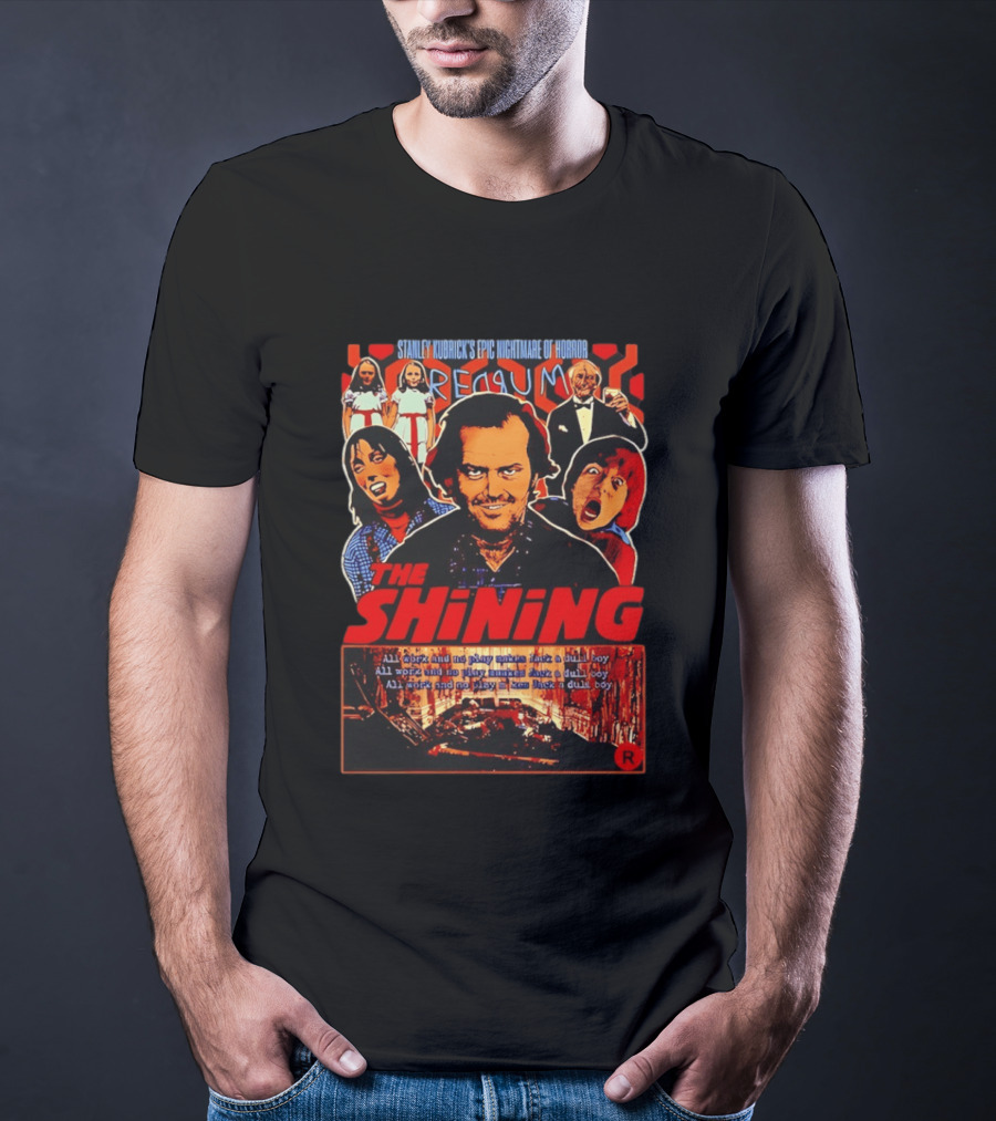 The Shining Stanley Kubrick Epic Nightmare Of Horror REDRUM T-Shirt
