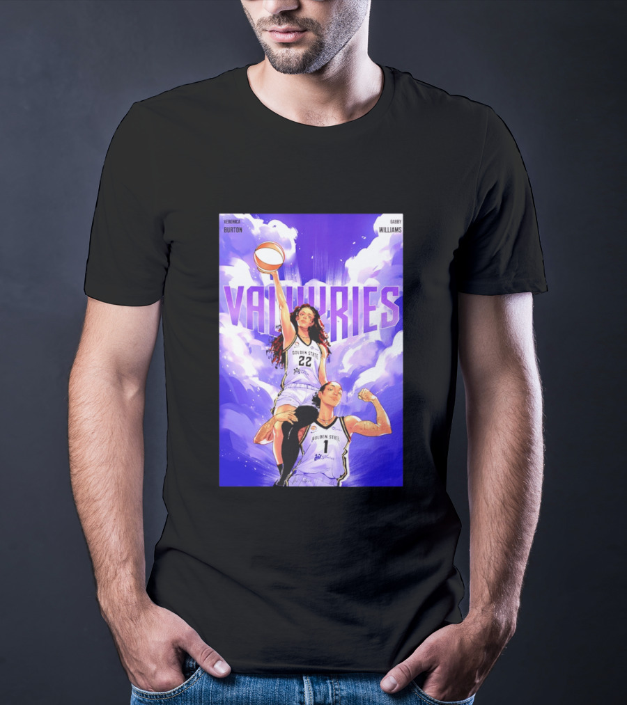 Veronica Burton Gabby Williams Golden State Valkyries Basketball Future T-Shirt