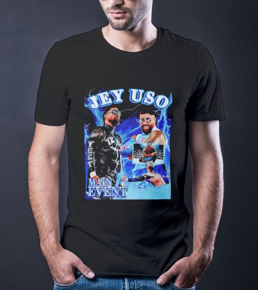 Jey Uso Main Event Yeet Energy Wrestling Highlights T-Shirt