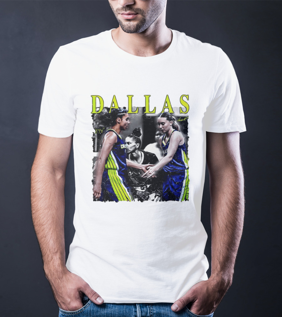 Dallas Wings Azzi Fudd Paige Bueckers WNBA 2026 Signatures T-Shirt