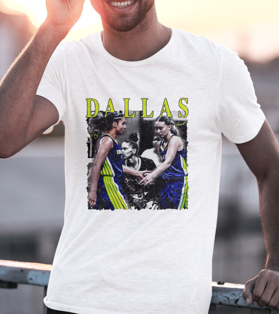 Dallas Wings Azzi Fudd Paige Bueckers WNBA 2026 Signatures T-Shirt