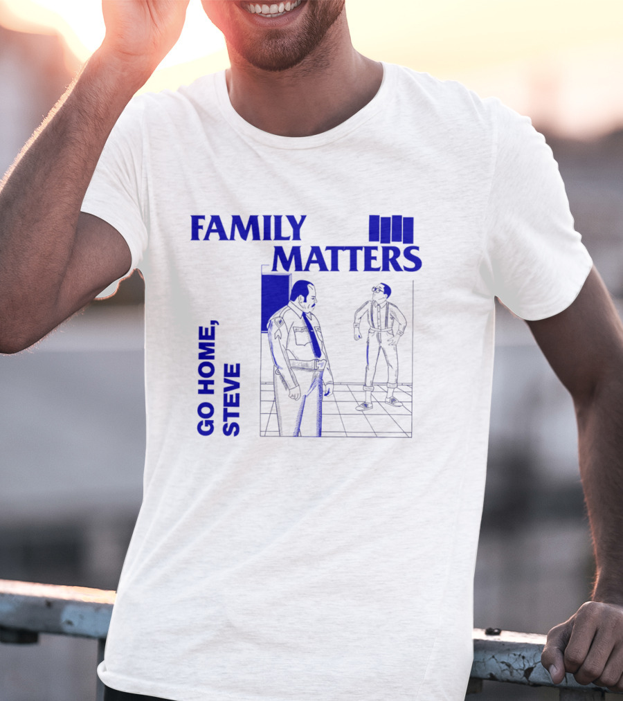 Family Matters Go Home Steve TV Show Humor Scene T-Shirt
