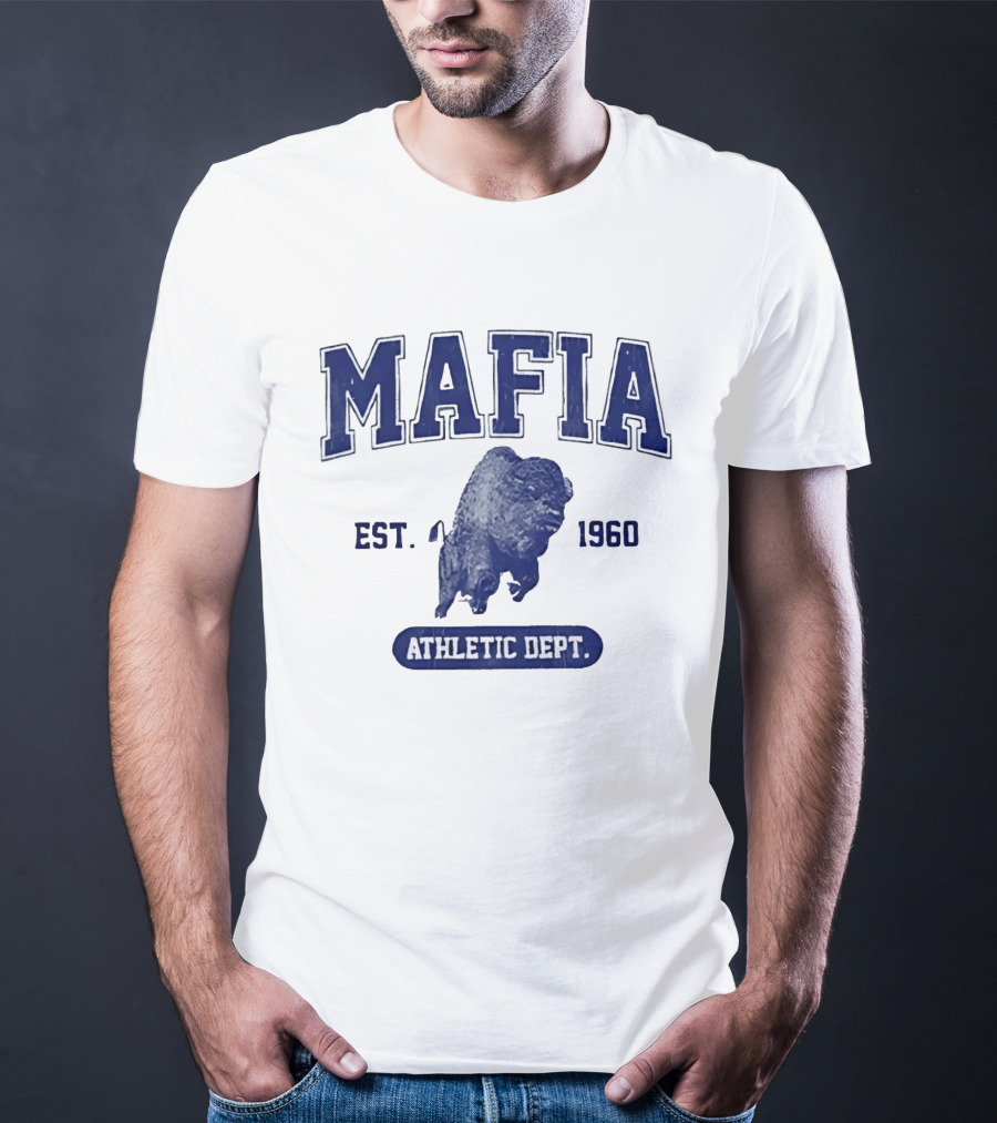 Mafia Buffalo Athletic Dept EST 1960 Sports Team T-Shirt