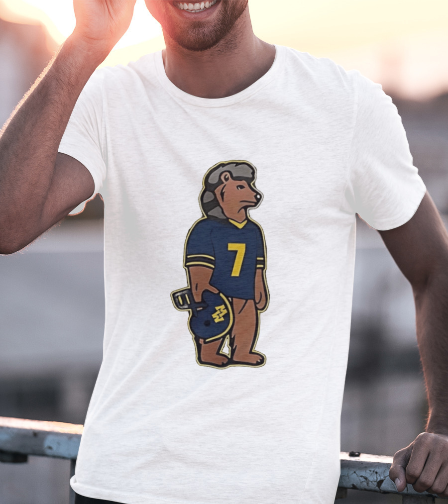 Morgan Wallen Still The Problem Tour 2026 Bear Football Helmet Number 7 T-Shirt