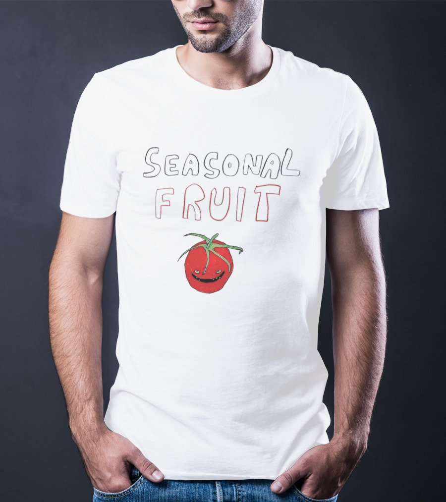 Seasonal Fruit Tomato With Painted Face T-Shirt