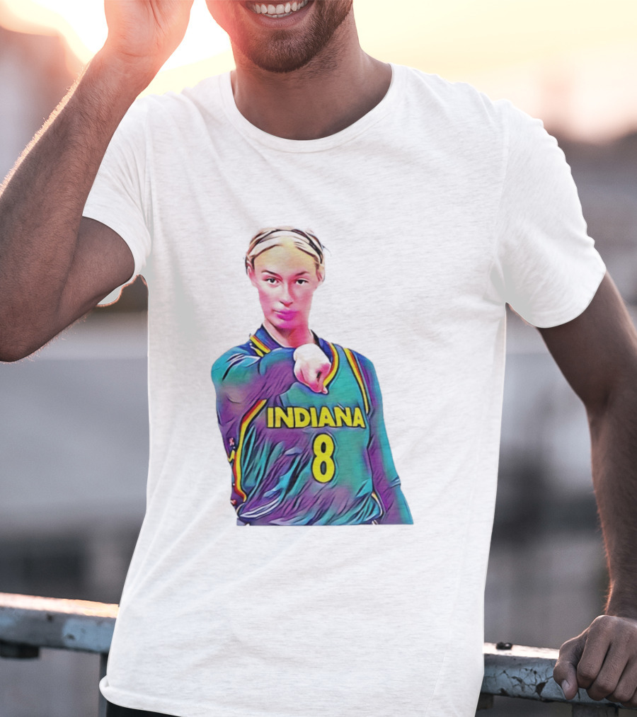 Sophie Cunningham Indiana Number 8 Indiana Fever Basketball Meme T-Shirt