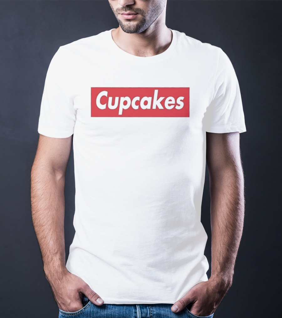 Treat Yourself To Delicious Cupcakes Red Box T-Shirt
